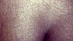 ebony babe plays with her pussy during football game 😈