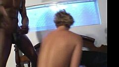 dp blonde 3some with bbc