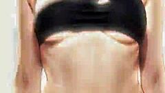 leticia the sexy model showcases her bikini in a photoshoot