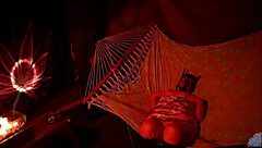 I's getting frisky fingering my wet hole.