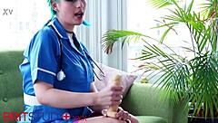 Blue Haired Nurse JOI Appointment