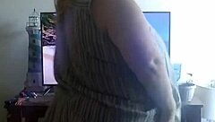 Ocean deep dance fun stripping with big tits and ass, clothes ripped off