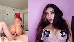 Perfect blonde gets it all in her ass