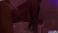 Damn! August Skye on Lucidflix Takes That Big Black Cock Deep!