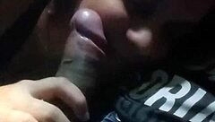 Uber Driver Cock Sucking In Car