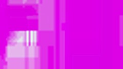 Hot tattooed girl acrobatic on red couch with liz rainbow