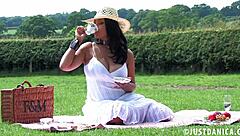 Donna Ambrose's Picnic Turns into a Wank?