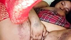 horny milf masturbates and squirts with maledom vibes 😏