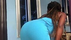 I accidentally twerked crazy on the balcony and got caught