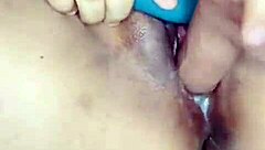 Pamela caliente uses dildo for anal squirting with monster cock