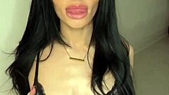 Slutty british girlfriend gives horny experience with toys and squirting