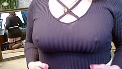 Oh, provocándote con charla sucia en medias de red hasta muslo y tacones frente a los espejos - Dawnskye1962