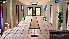 i cum big load into my roommates mouth at the gym moaning