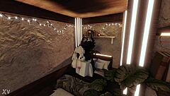 My bunny hg needed help but really wanted me to fuck her with demon dick.