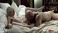 can this little 18+ pussy take a much bigger cock inside?!