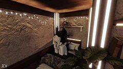 My bunny hg needed help but really wanted me to fuck her with demon dick.