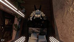 My bunny hg needed help but really wanted me to fuck her with demon dick.