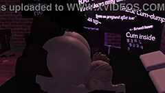 Whore in Roblox fucking big black cock?