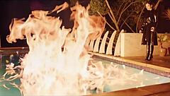 disclosure explores magnets with lorde in emo goth kissing scene