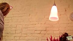 she enjoys a joy ride with her toy deep inside