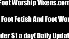 Stroke Your Cock to Our Perfect 18+ Feet?