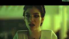 disclosure explores magnets with lorde in emo goth kissing scene