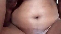 Melina rides big cock with petite body.