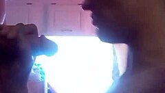 The beautiful Canadian brunette milf gets face fucked while bored