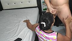 My Little Stepnephew Forces Me to Suck