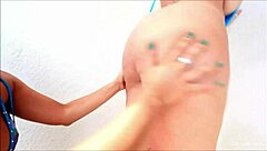 Shameless Sara Jay and Miss Raquel Face Sit and Pussy Fuck Each Other