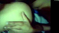 Latina girlfriend squirts during bent over sex