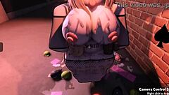 punishing the annoying girl as a roblox bot.