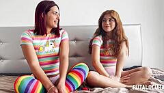 Marina Gold dan Rosie Cage Ngentot Telan Sperma