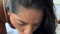 i give delicious blowjob with deep throat before leaving 😘