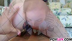 Kuuma persoinen 18+ Krystal Banks saa kunnolla panoa!