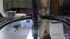 my big ass gets spanked by horny lily