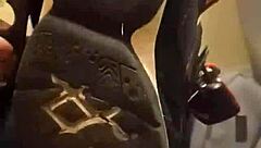 Hey, my friend is having a blast just trashing all my old sneakers