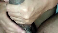 Hey, I caught my stepbrother masturbating and helped with my tits! 😏