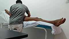 omg, the doctor is giving this patient such a sensual massage 😏