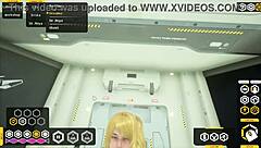 I play a sex game with handjob and cowgirl riding.