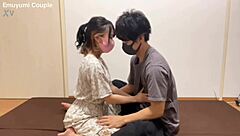 emu yumi fingers shaved pussy to squirting orgasm
