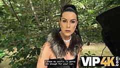 texas patti turns on men in public while her husband watches.