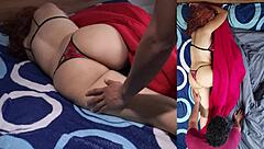 romantic morning sex with hot wife blowjob