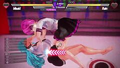 Lesbian Pussy Battle