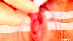 Bound clit suction orgasm