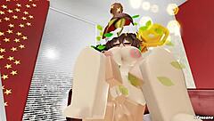 i visit my friend in winter, her big tits and ass with monster cock slut