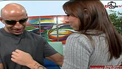 Tattooed Brunette Teen 18+ Shoots First Porn!