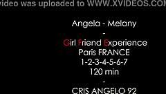 Angela And Melany's Girlfriend Experience In Paris France