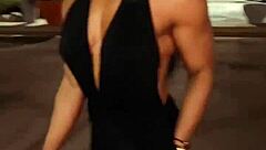 Erotic Hot Female Bodybuilder Babe With Muscular Physique