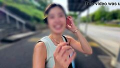 Не веришь? Подцепил шаловливую японскую студентку на кремпай в киску!